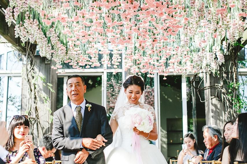 Floral Filled Nyc Rooftop Wedding Featured On Brides