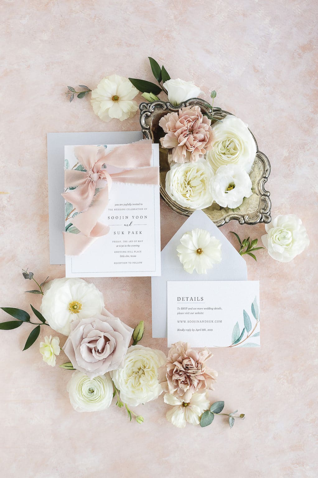 Matching Your Color Palette to Your Invite + Tips For Working With A ...