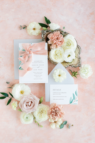 dallas wedding planner and designer - invitation suite