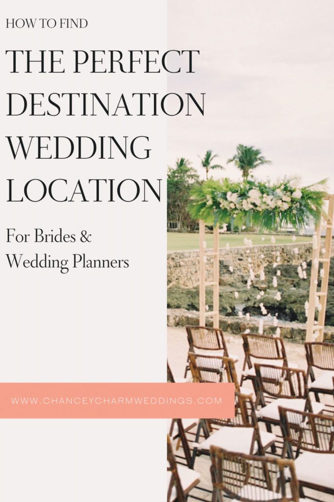 Sarah is sharing the step by step process of how to find the perfect destination wedding location. This process will work well for both brides and wedding planners. Check out the video training!