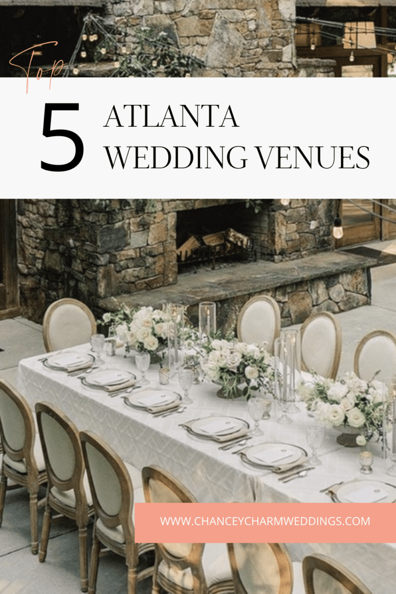 Top 5 Atlanta Wedding Venues Atlanta Wedding   50 800x1200 